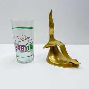 1992 Kentucky Derby Souvenir Churchill Downs Mint Julep Glass 118th Running